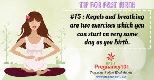 Tip Of The Day #15 - Post Birth Care